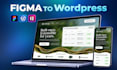 convert figma to wordpress with elementor pro