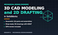 create 3d models and 2d drafting in solidwork