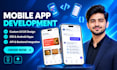 develop a flutter or react native mobile app with ai features