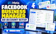 create facebook business manager and setup fb ad account