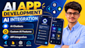 develop ai mobile app with flutter and ai API integration