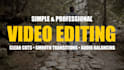 do clean and professional video editing