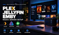 do plex, jellyfin, kodi, emby media server, nas, iptv, docker and proxmox