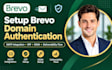 setup brevo domain authentication SMTP integration spf dkim deliverability
