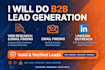 b2b lead generation and linkedin email finding