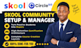 setup skool community circle so online course community skool setup manager