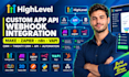 gohighlevel custom app api ghl sales funnel make com ghl voice receptionist crm