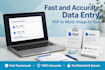 do fast english tying data entry ms word and excel work