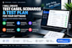 create detailed test cases, test scenarios, and test plans for your software