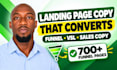 write high converting landing page and funnel copy