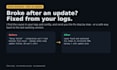 fix your home assistant after a broken update