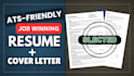 write an ats friendly resume and CV