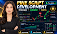build custom pine script strategy tools targeting tradingview chart analysis
