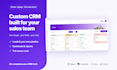 build a custom CRM web app with python django