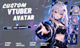create a custom vtuber avatar,vrchart avatar