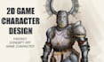 create fantasy 2d game character design and concept art