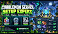 set up a cobblemon modpack minecraft server with mods plugins and custom config