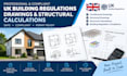 do UK building regulations drawings and structural calculations