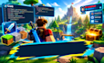 develop full roblox game with lua scripting, roblox map building, weapon and gui