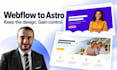 migrate your webflow website to astro