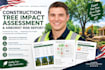write a construction tree impact assessment and arborist risk report