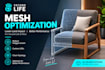 second life mesh second life low li mesh optimization second life lod land impac