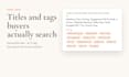 write etsy SEO titles and tags that get found