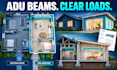 calculate beams and headers for an adu or home addition