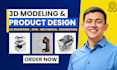do 3d cad design 3d product modeling 3d product dfm cad design using solidworks