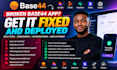 build and deploy your base 44 web app base44 saas base44 API base 44 automation