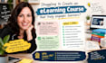create elearning course curriculum, course video, syllabus, workbook, worksheet