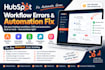 fix hubspot workflow errors automation CRM workflows  n8n and hubspot issues