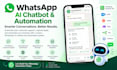 whatsapp automation, chatbot and ai workflow for business