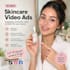 create ai skincare video ads