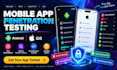 perform mobile app penetration testing for android and ios
