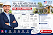 design permit ready adu architectural plans and drawings