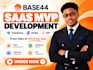 build base44 saas mvp web app base44 supabase, base44 stripe and API integration