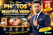 create an HD photo slideshow with music