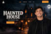 design squarespace haunted house website with ticket booking