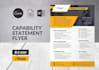 editable canva capability statement business proposal brochure invoice template