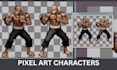 2d rpg character game art 2d pixel art animation isometric pixel game background