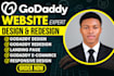 godaddy website design godaddy website redesign on godaddy website builder