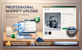 shopify product upload, product listings, description