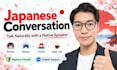 practice natural japanese conversation with you