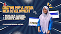 build custom PHP website and mysql database