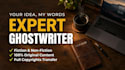 ghostwrite your fiction or non fiction book