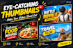 design eye catching youtube thumbnails that get clicks