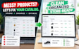 organize, upload and optimize shopify product catalog