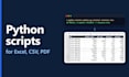 write a python script to automate your repetitive file or data task