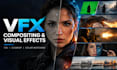 do stunning vfx visual effects, cgi, compositing, animation and cleanup